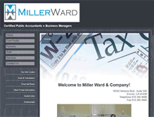 Tablet Screenshot of millerward.com